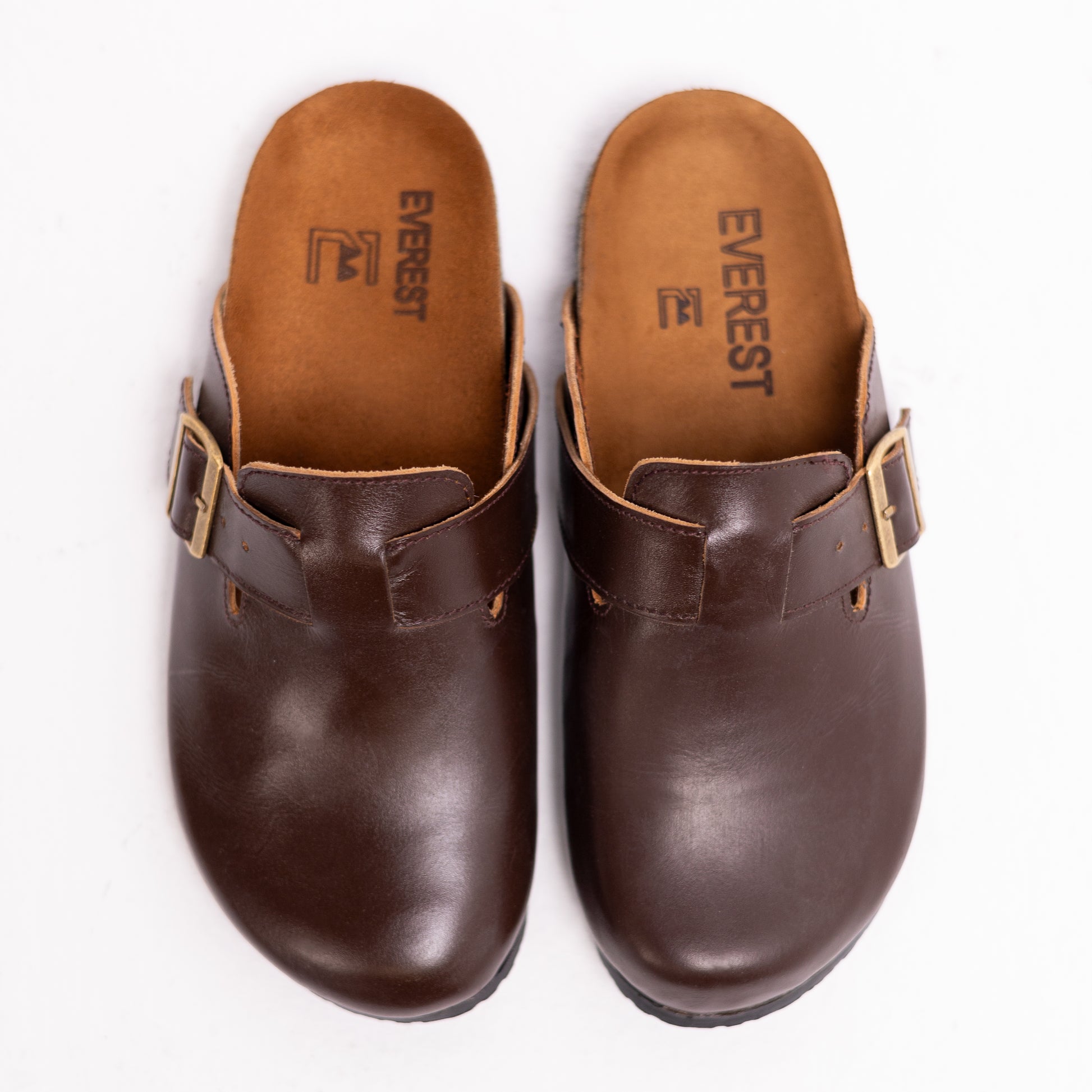 MEN'S MAHOGANY CLOGS