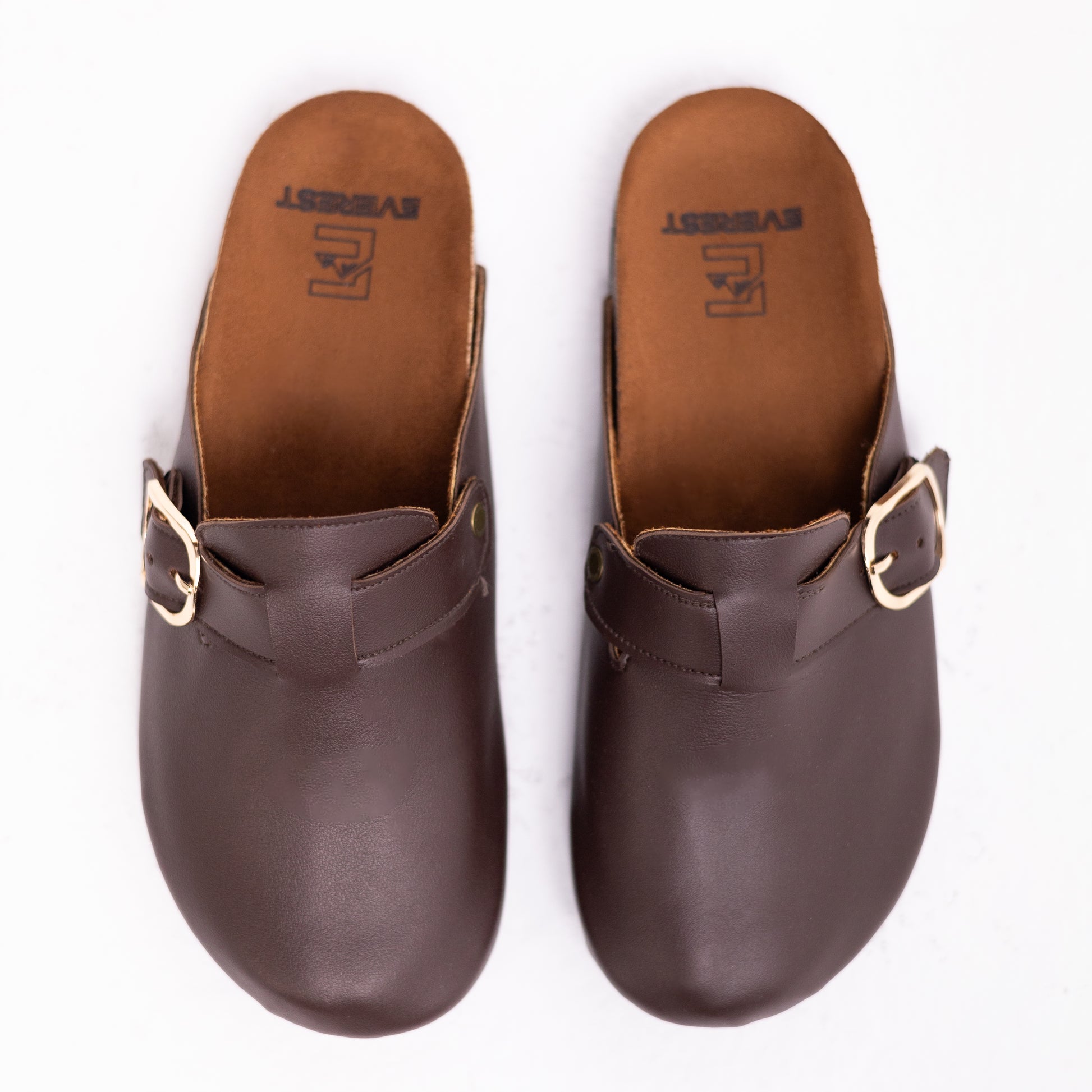 WOMEN'S MAHOGANY CLOGS